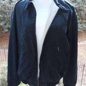 Men's  Faconnable water resistant Black Jacket